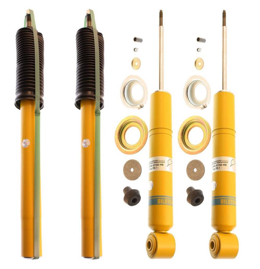 BMW Suspension Strut and Shock Absorber Assembly Kit - Front and Rear (Standard Suspension) (B6 Performance) 31321112664 - Bilstein 3809869KIT